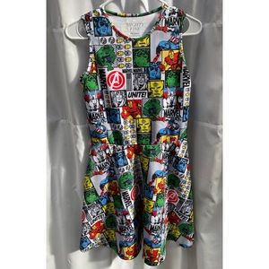 Mighty Fine presents Marvel Comics Avengers Skaters Dress